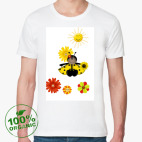 Мужская футболка органик