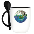 Кружка с ложкой