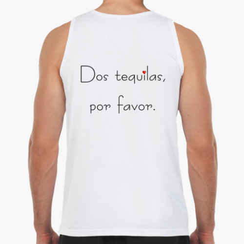 Майка с принтом Испанская