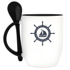 Кружка с ложкой