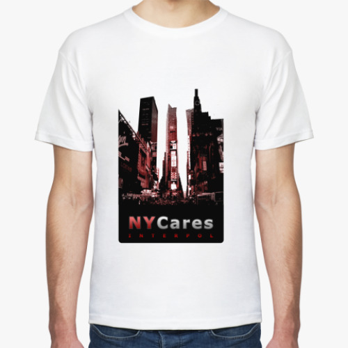 Футболка с принтом NYCares