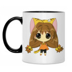 Кружка двухцветная