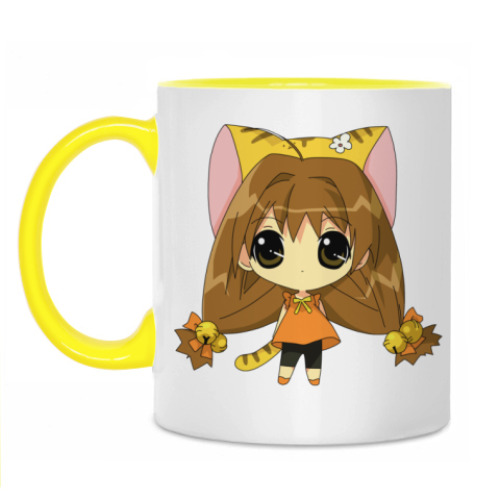 Кружка с принтом Пучико