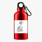 Металлическая бутылка 400 мл UV-DTF