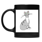 Кружка цветная UV-DTF