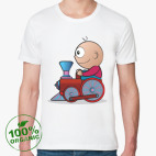 Мужская футболка органик