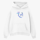 Толстовка худи оверсайз