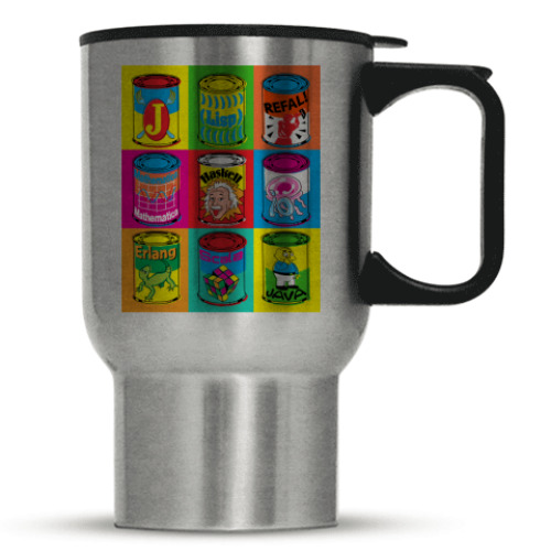 Кружка-термос с принтом Для программеров