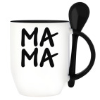 Кружка с ложкой