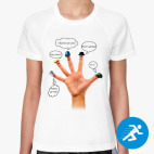 Женская спортивная футболка