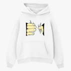 Толстовка худи оверсайз