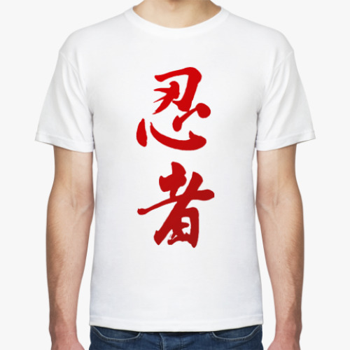 Футболка с принтом NINJA