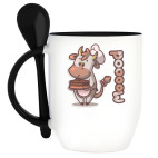 Кружка с ложкой