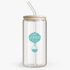 Банка с бамбуковой крышкой