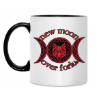 Кружка двухцветная