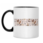 Кружка двухцветная