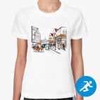 Женская спортивная футболка