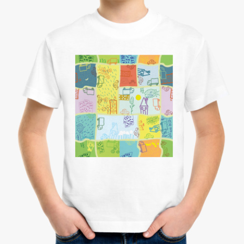 Детская футболка 'Город'