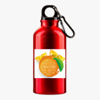 Металлическая бутылка 400 мл UV-DTF