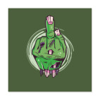 Средний палец мертвеца