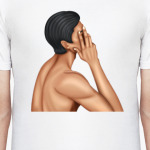 Парень закрывает рукой лицо