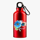 Металлическая бутылка 400 мл UV-DTF