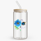 Банка с бамбуковой крышкой