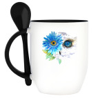 Кружка с ложкой