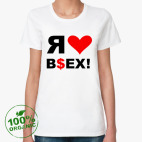 Женская футболка органик