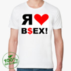 Мужская футболка органик