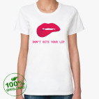 Женская футболка органик