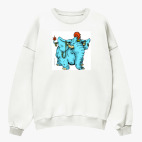 Свитшот оверсайз