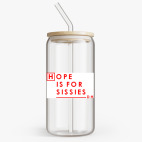 Банка с бамбуковой крышкой