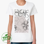 Женская футболка органик
