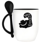 Кружка с ложкой