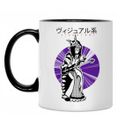 Кружка двухцветная