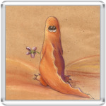 Рыжий динозаврик