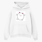 Толстовка худи оверсайз