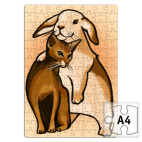  кот и зайка