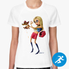 Женская спортивная футболка