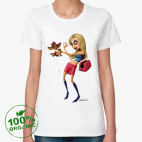 Женская футболка органик