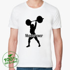 Мужская футболка органик