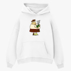 Толстовка худи оверсайз