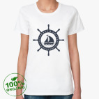 Женская футболка органик