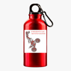 Металлическая бутылка 400 мл UV-DTF