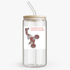 Банка с бамбуковой крышкой