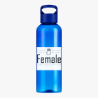 Прозрачная спортивная бутылка