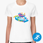 Женская спортивная футболка