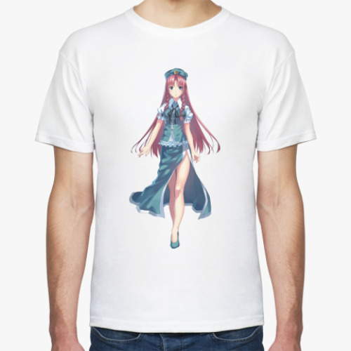 Футболка с принтом Хон Мейлин