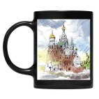 Кружка цветная UV-DTF